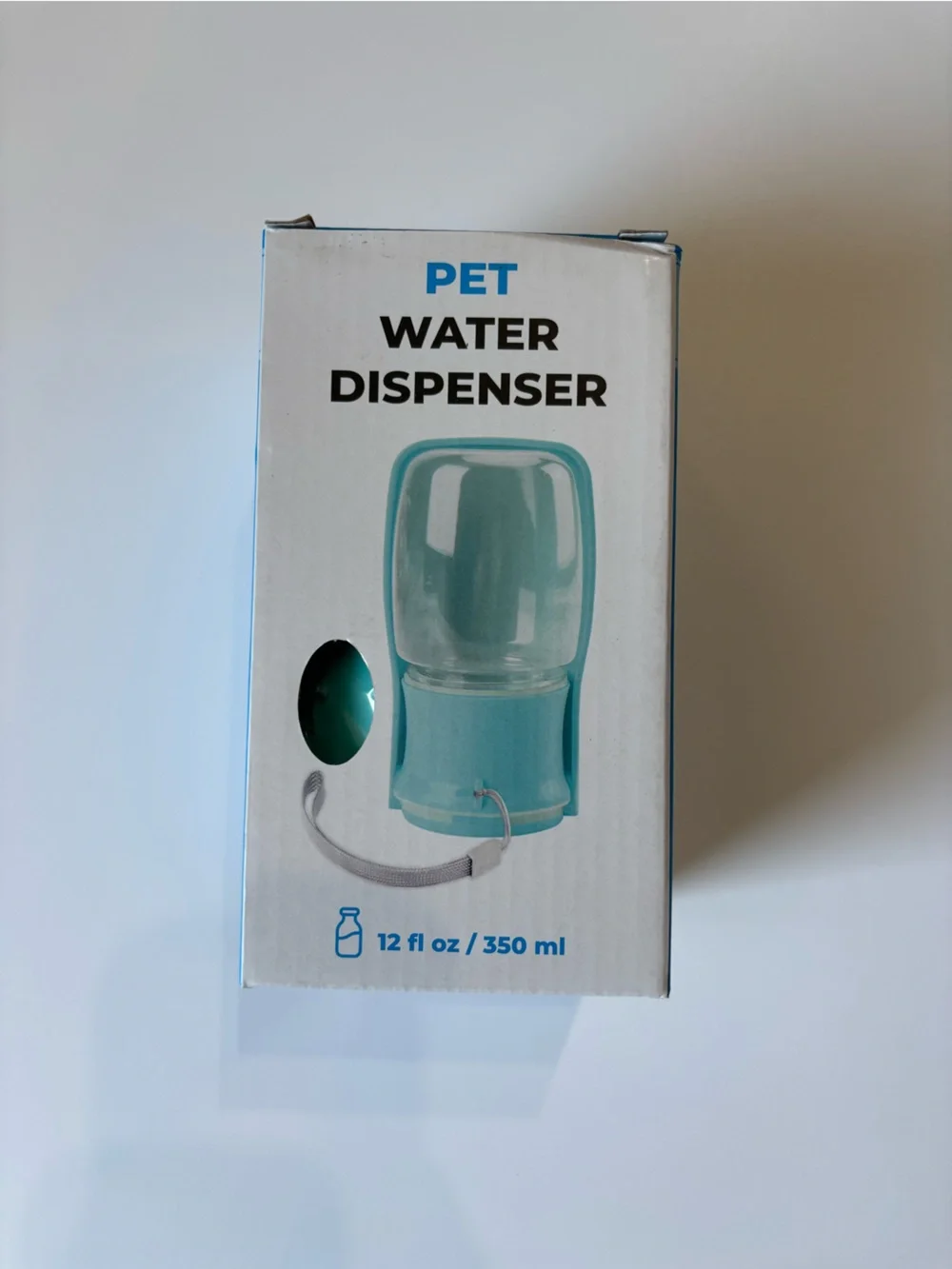 for Dogs - Teal Portable Pet Water Bowl